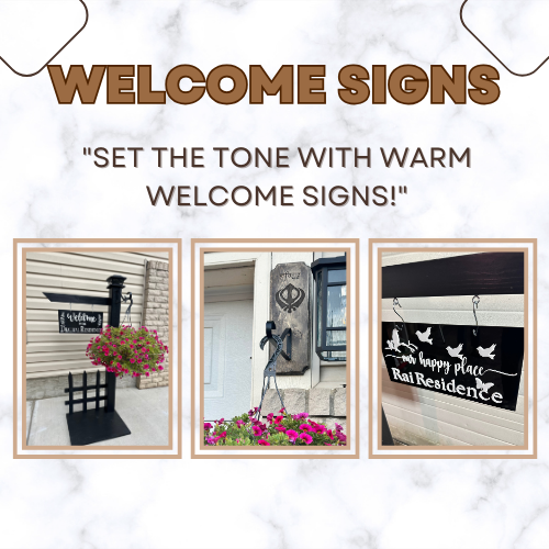 WELCOME SIGNS